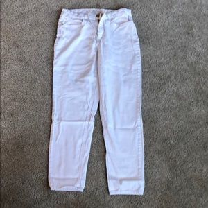 White skinny jeans